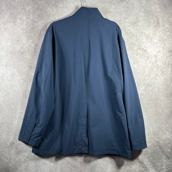 Duluth Trading Co. Jacket Mens Size XL‎ Navy Blue Windbreaker Full Zip Outdoor - Picture 4 of 8